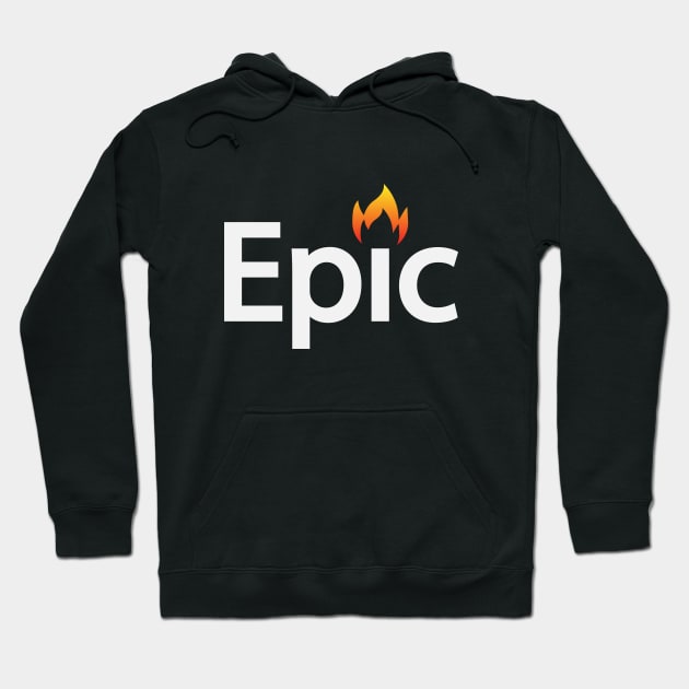 Epic being epic artistic design Hoodie by CRE4T1V1TY